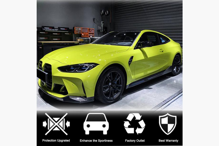 BMW 4 Series G22/23/26 2020- Side Skirt Extensions Dry Carbon V2 (for G82/G83) Photo 3