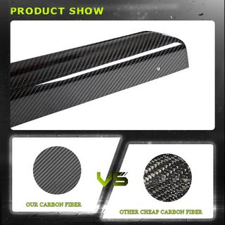 Side Skirt Extensions V2 (for G87, Carbon) BMW 2 Series G42 2021- photo 4
