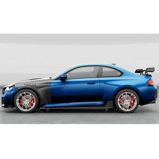 Side Skirt Extensions V1 (for G87, Carbon) BMW 2 Series G42 2021- photo 3