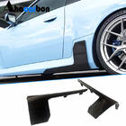 BMW 2 Series G42 2021- ABS V4 Side Skirt Extensions (for G87) photo 1