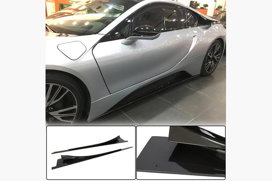 BMW I8 2014-2020 Door Sill Covers (Carbon) Image