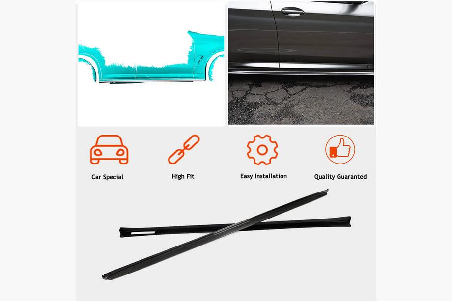 BMW X3 G01 2018- Carbon Side Skirt Extensions V2 (for F97/G01 M-Sport 2019-2021) Photo 3