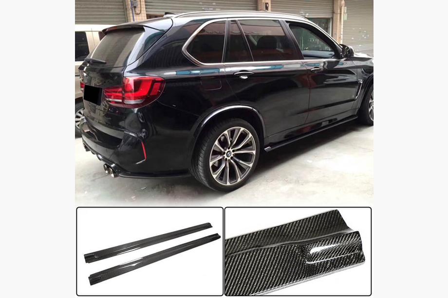 BMW X5 F15 2013-2018 Door Sill Covers (for F85, Carbon) Photo 1
