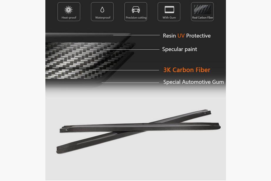 BMW X5 F15 2013-2018 Door Sill Covers (for F85, Carbon) Photo 5