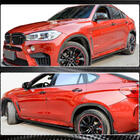 BMW X6 F16 2014-2019 Door Sill Covers (for F86, Carbon) photo 4