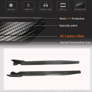 Door Sill Covers (2018-2022, Carbon) photo 3
