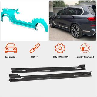 Side Skirt Extensions (for M-Sport, Carbon) BMW X7 G07 2019- photo 3
