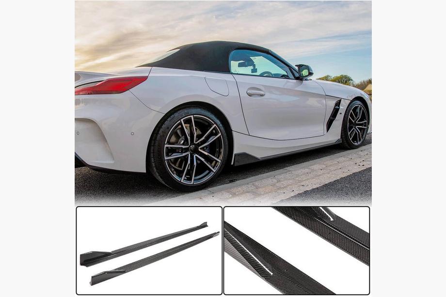BMW Z4 (G29) 2018- Side Skirt Extensions (for M-Sport, Carbon) Image