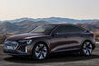 Review of the premium coupe-like crossover Audi Q8 e-tron Sportback photo 2