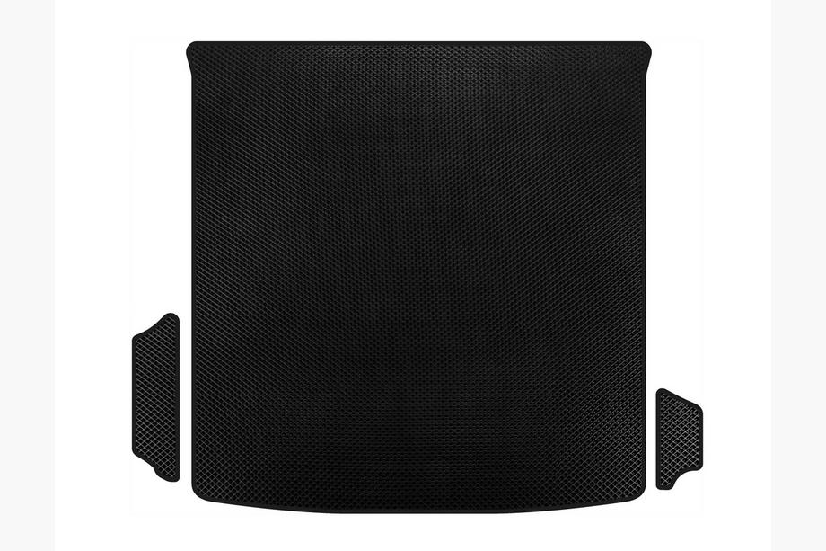 Audi Q8 2018- EVA Trunk Mat V-1 (Black) Image