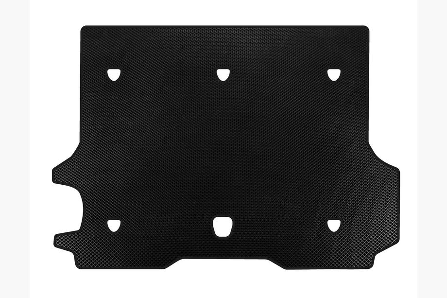 Chevrolet Trailblazer 2002-2012 EVA Trunk Mat (Black) Image