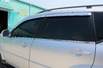 SsangYong Rexton I 2001-2017 Exterior Window Trim Stainless Steel (4 pcs) OmsaLine - Italian Stainless Steel photo 1