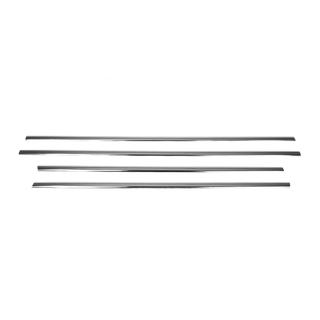 Exterior Window Trim Stainless Steel (4 pcs) SsangYong Rexton I 2001-2017 photo 2