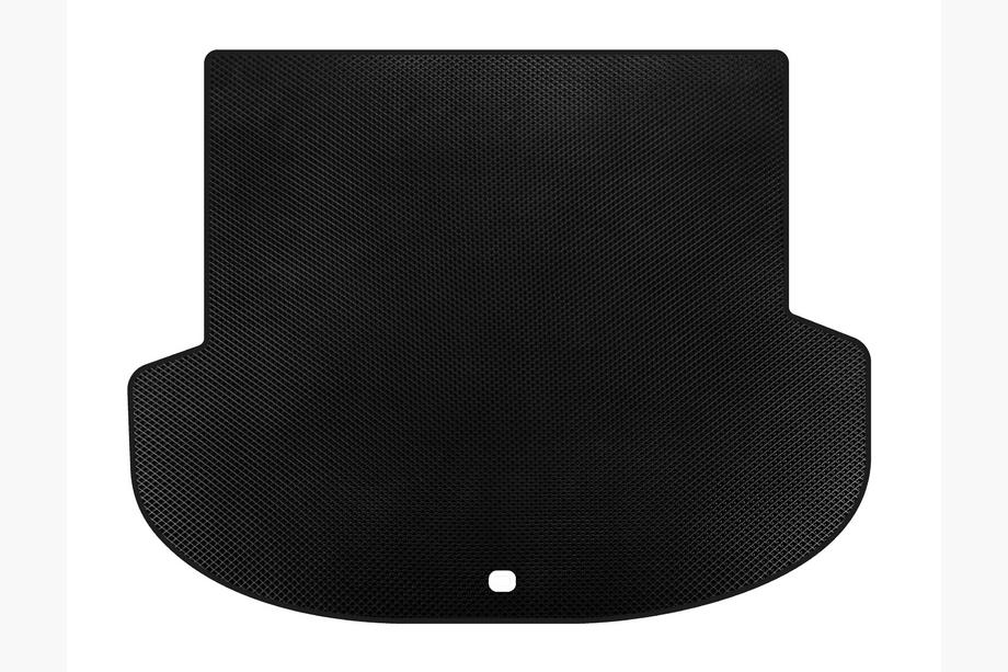 Hyundai Santa Fe 4 2018-2023 EVA Trunk Mat (2018-2020, Black) Image