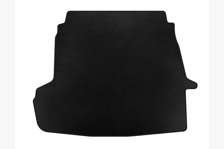 Hyundai Sonata YF 2010-2014 EVA Trunk Mat V-2 (Black) Image