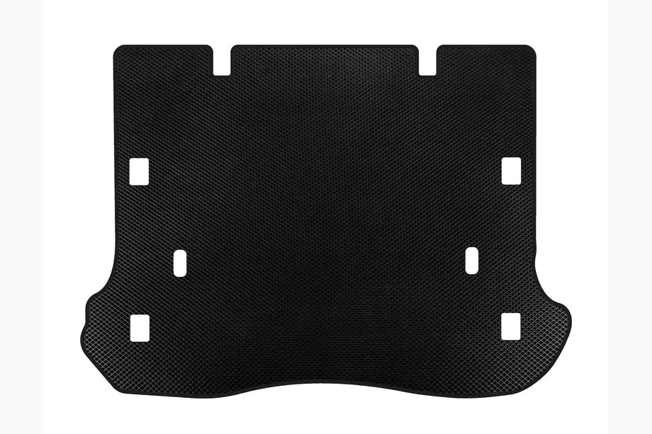 Jeep Grand Cherokee WK 2004-2010 EVA Trunk Mat V-2 (Black) Image