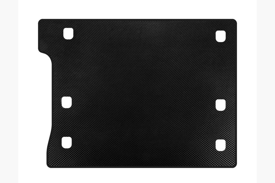 Jeep Wrangler 2018- EVA Trunk Mat (Rubicon Unlimited/5-Door, Black) Image