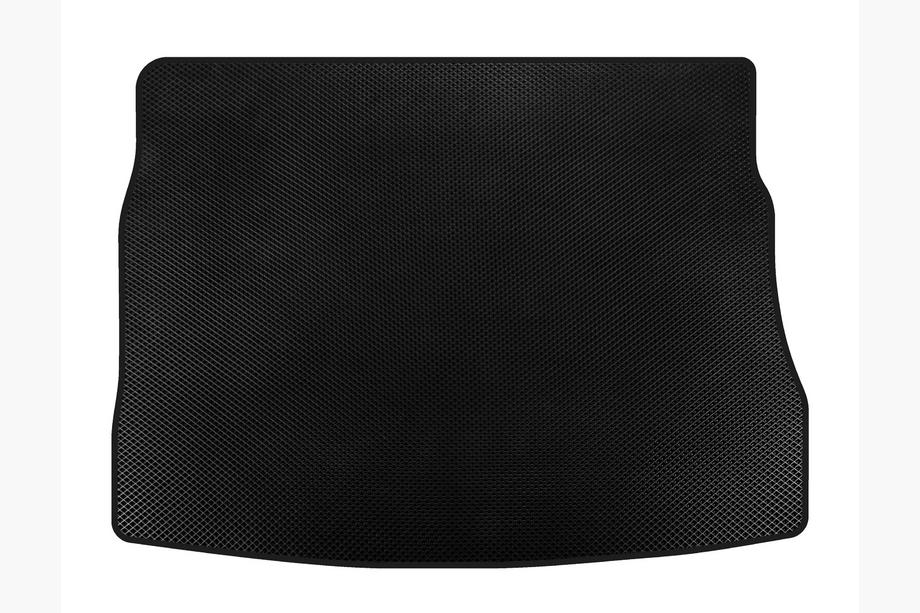 Kia Ceed 2007-2012 EVA Trunk Mat (HB, 3-Door, Black) Image