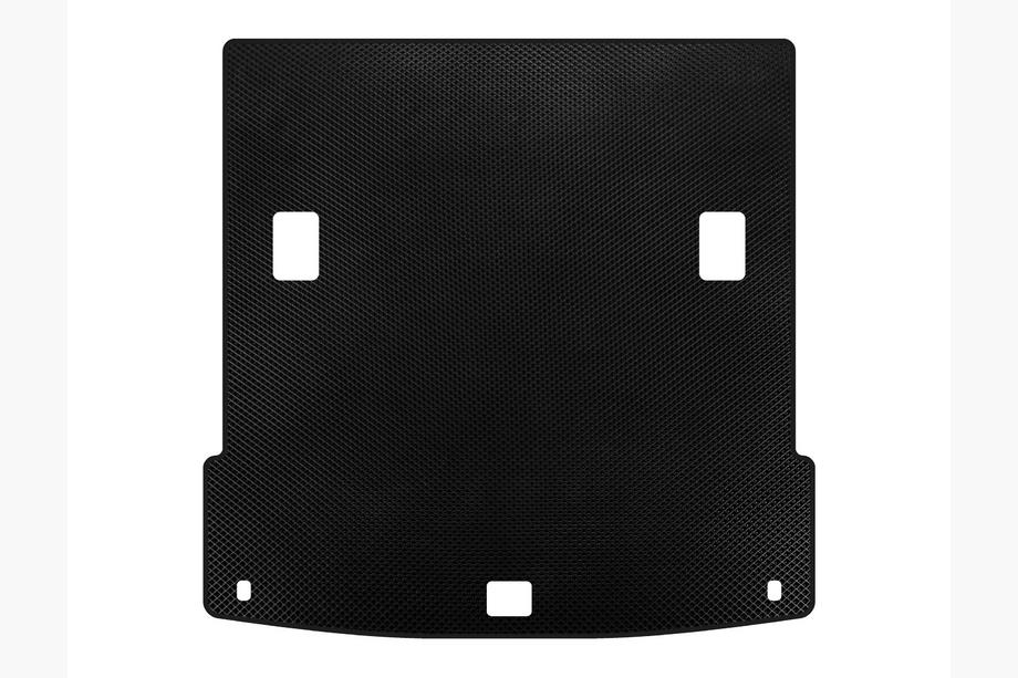 Kia Mohave 2008-2016 EVA Trunk Mat (Black) Image
