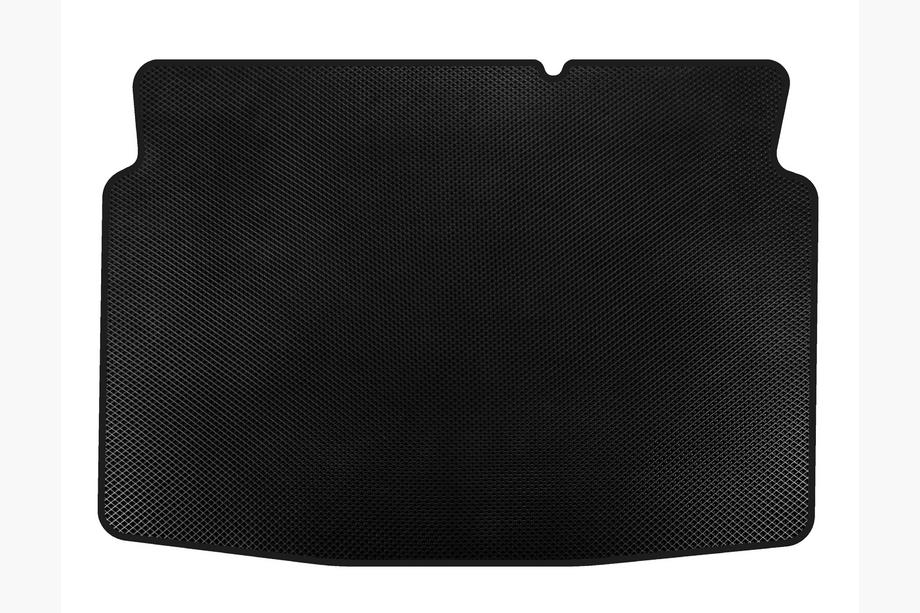 Peugeot 207 2006–2014 EVA Trunk Mat (HB, 5-Door, Black) Photo 1
