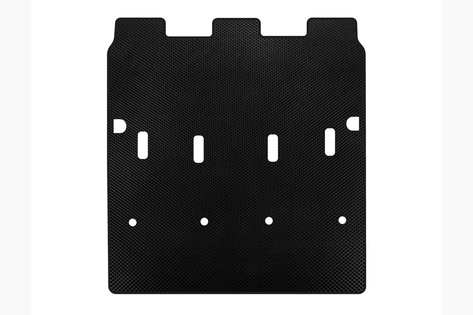 Peugeot Partner/Rifter 2019- EVA Trunk Mat (7-Seater/Long Wheelbase, Black) Photo 1