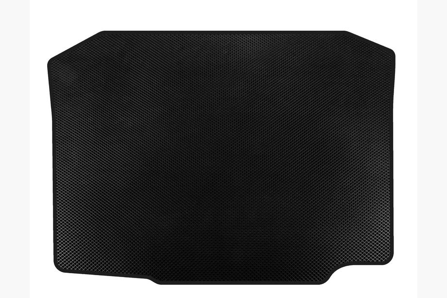 Seat Ibiza 2010-2017 EVA Trunk Mat (2010-2012, HB, 5-Door, Black) Image
