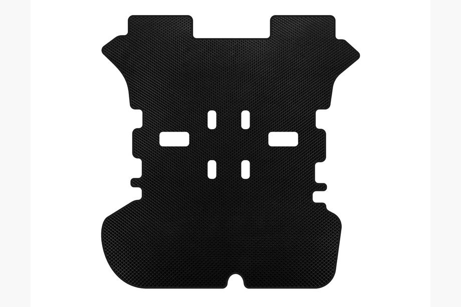 Toyota Previa 2000-2006 EVA Trunk Mat (Black) Image