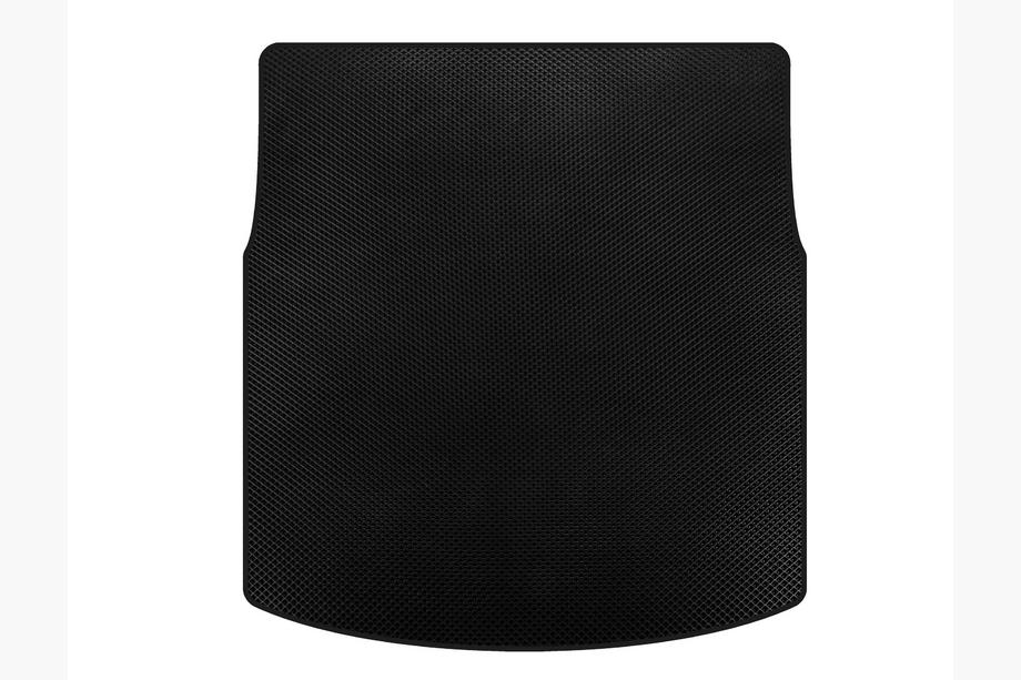 Volkswagen Phaeton 2002-2016 EVA Trunk Mat (SD, Short Base, Black) Image