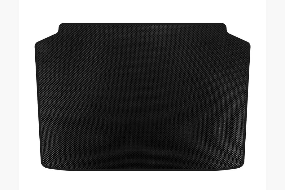 Volkswagen Polo 2001-2009 EVA Trunk Mat (HB, 3/5-Door, Black) Image