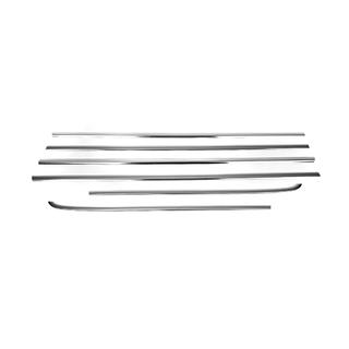 Exterior Window Trim Stainless Steel (6 pcs) SsangYong Kyron 2005-2014 photo 2