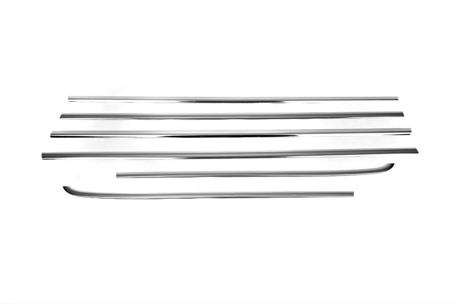 SsangYong Kyron 2005-2014 Exterior Window Trim Stainless Steel (6 pcs) Photo 2