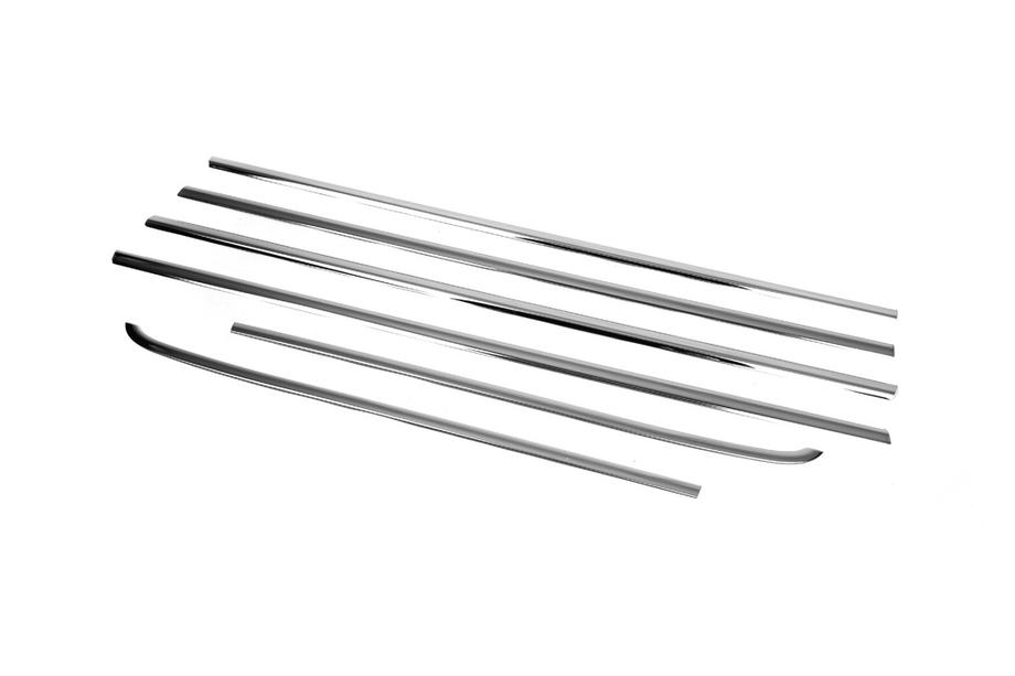 SsangYong Kyron 2005-2014 Exterior Window Trim Stainless Steel (6 pcs) Photo 3