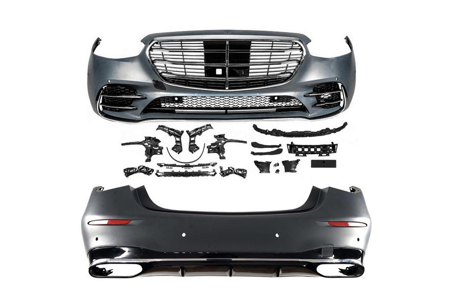 Mercedes S-class W223 2020- AMG Line Full Body Kit Image