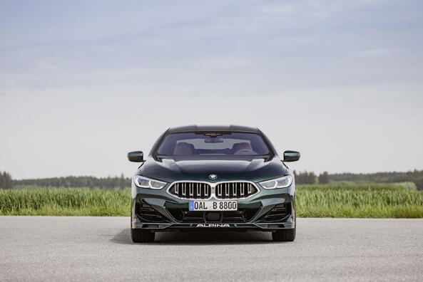 Review of the four-door sports coupe Alpina B8 Gran Coupe