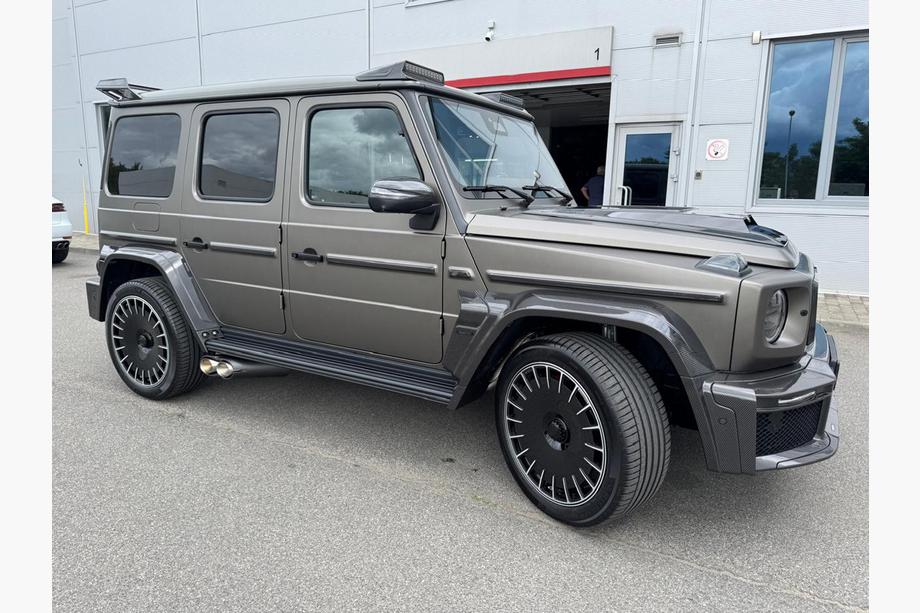 Mercedes G class W465 2025- Exhaust Tips BRB Carbon (2 pcs) Photo 9