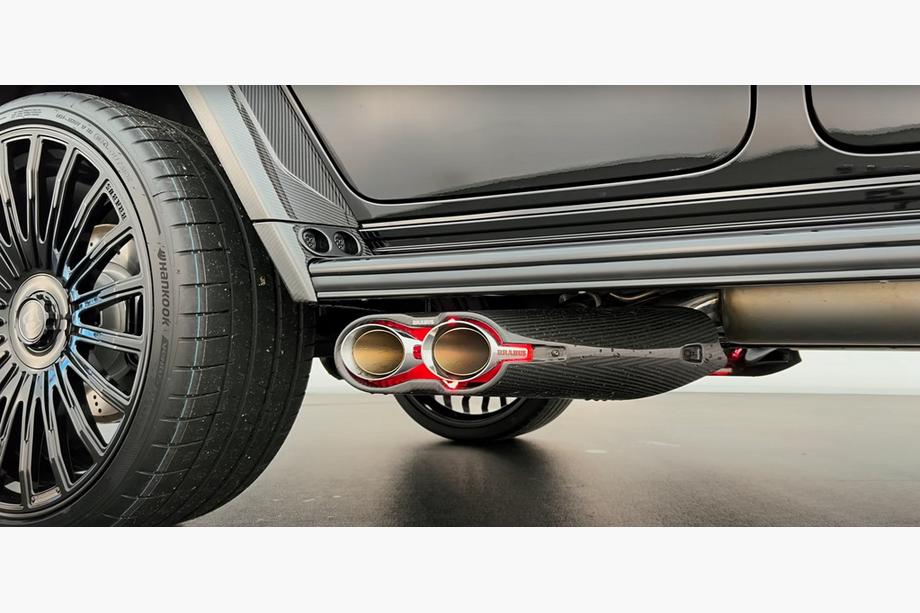 Mercedes G class W465 2025- Exhaust Tips BRB Carbon (2 pcs) Photo 3