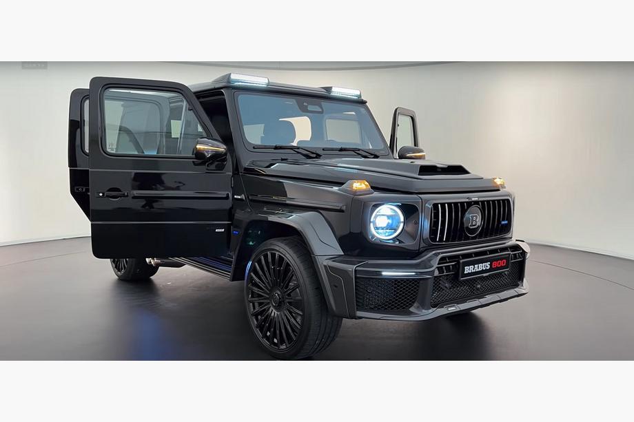 Mercedes G class W465 2025- BRB Carbon Moldings (10 pcs) Photo 2