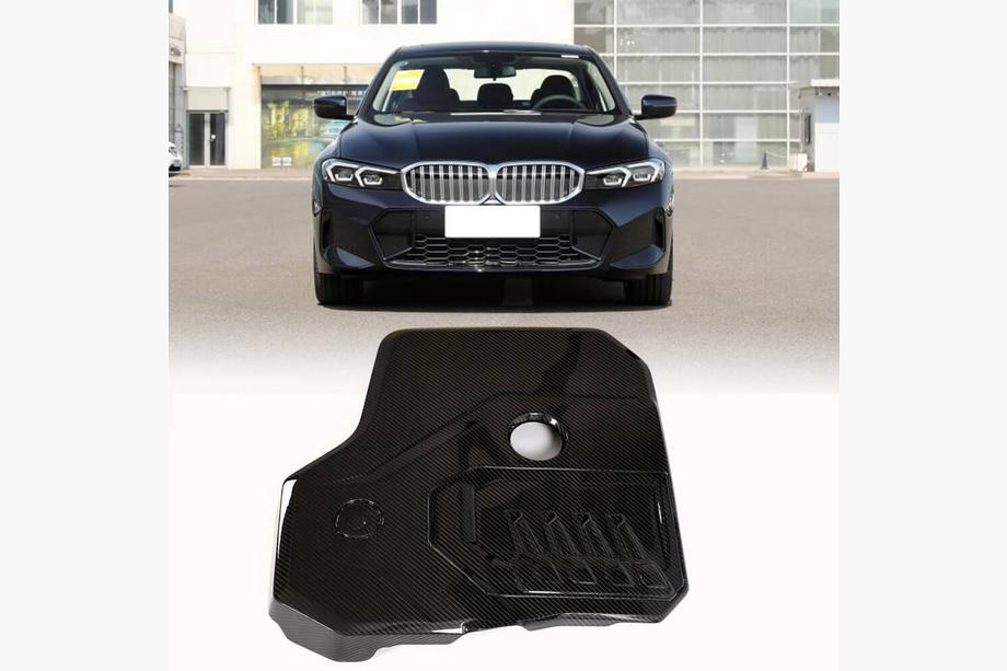 BMW 6 Series G32 2017- Engine Cover Dry Carbon (2021-2023) Image