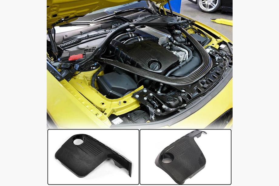 BMW 3 Series F30/F31 2012-2019 Engine Cover (for F80, Carbon) Image