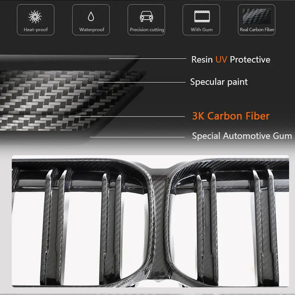Dry Carbon Kidney Grilles photo 3