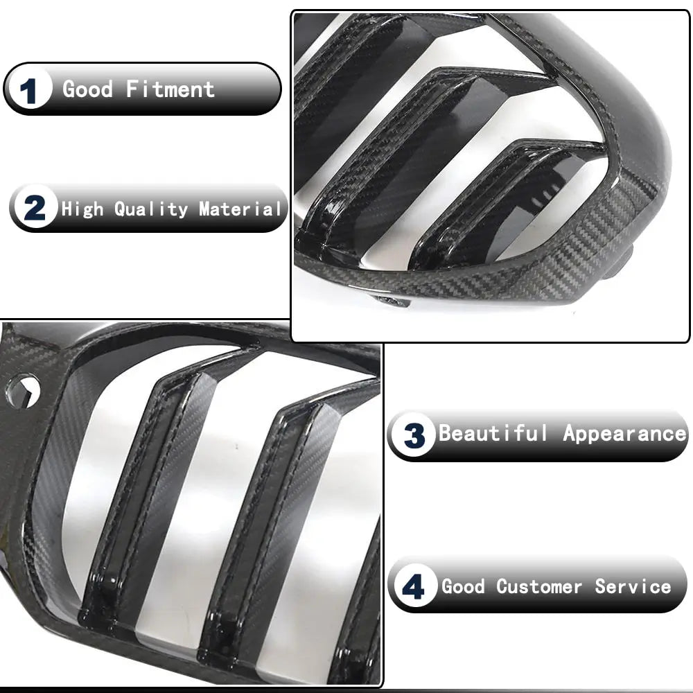 M-Look V1 Grilles (2021-2023, Dry Carbon) photo 3