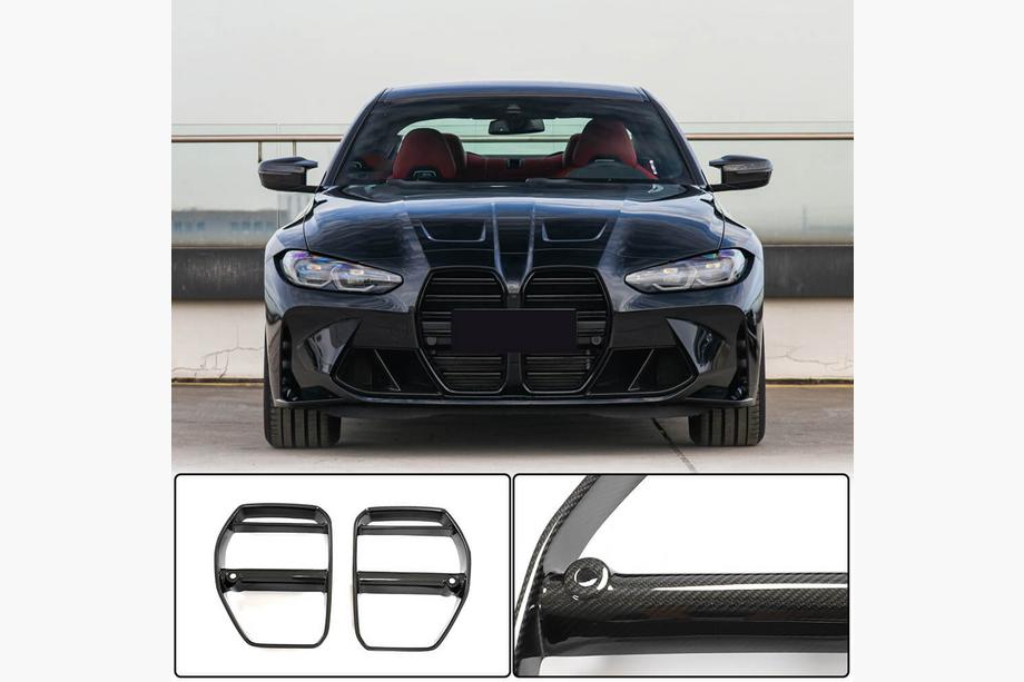 BMW 3 Series G20/G21 2018- Grille V3 (for G80, Carbon) Image