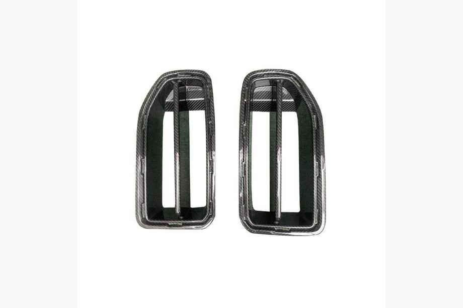 BMW 2 Series G42 2021- Dry Carbon Kidney Grilles (for G87) Photo 3