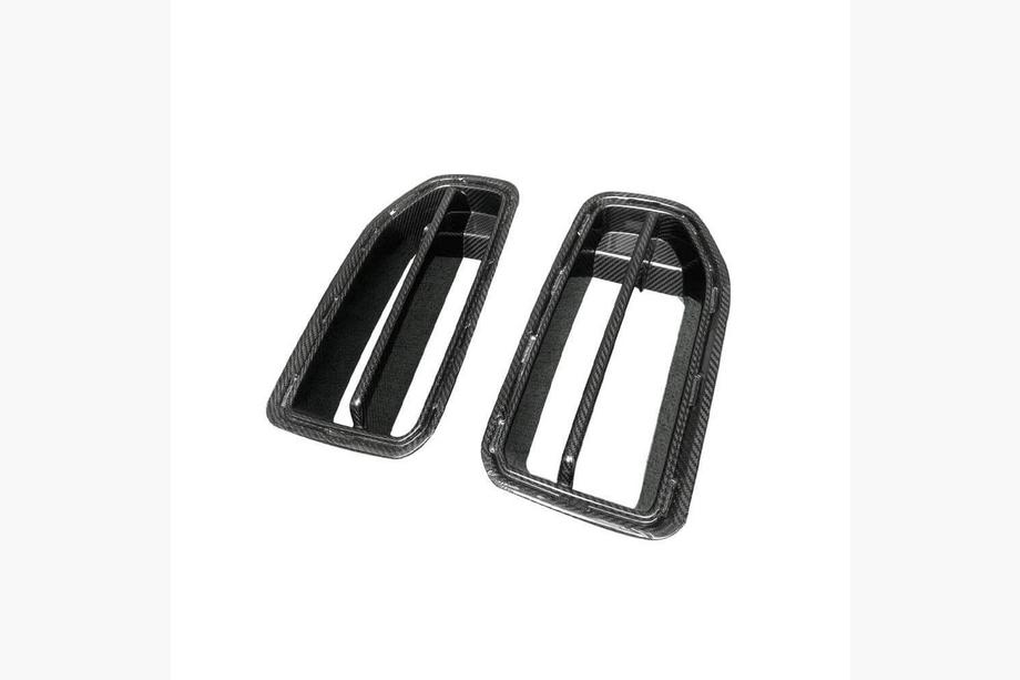 BMW 2 Series G42 2021- Dry Carbon Kidney Grilles (for G87) Photo 5