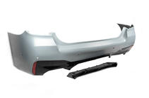 BMW 5 Series G30/G31 2017–2023 Rear bumper assembled in M5 F90 style (for 2021+) photo 3
