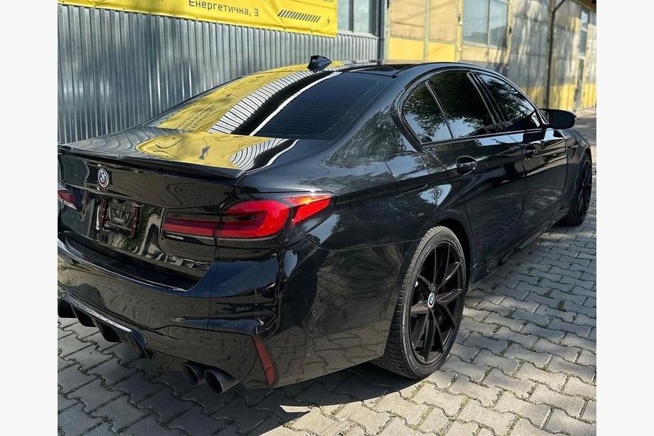 BMW 5 Series G30/G31 2017–2023 Rear bumper assembled in M5 F90 style (for 2021+) Image