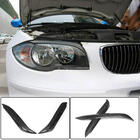 BMW 1 Series E81/E82/E87/E88 2004-2011 Headlight Eyelids (Carbon) photo 1
