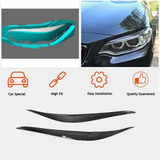 Headlight Eyelids (Carbon) BMW 2 Series F22/F23 2014-2021 photo 2