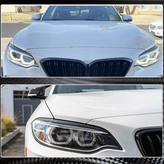 Headlight Eyelids (Carbon) BMW 2 Series F22/F23 2014-2021 photo 4