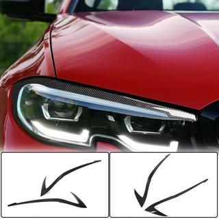 Headlight Eyelids (2018-2022, Carbon) BMW 3 Series G20/G21 2018- photo 1